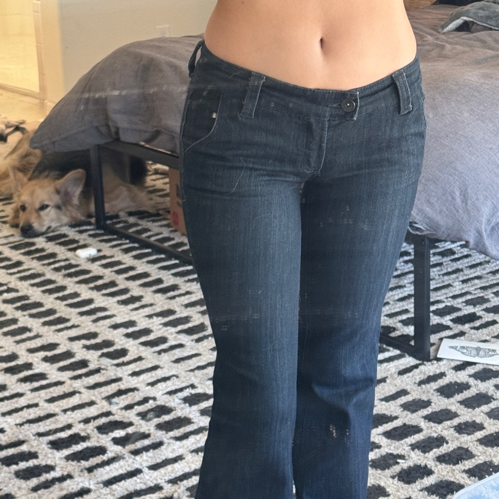 Women's Dark Blue Jeans